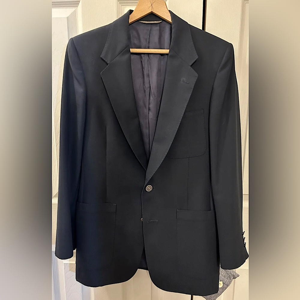 Christian Dior Monsieur Deep Midnight Blue Blazer